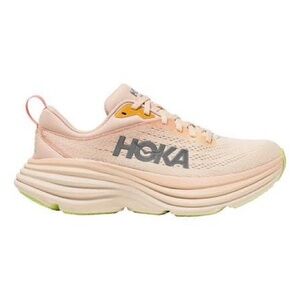 Women’s HOKA Bondi 8 Cream Running Shoes